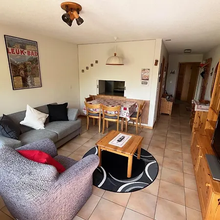 Appartement Splendide Vue Avec Calme Leukerbad